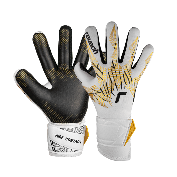 Reusch Pure Contact Gold GluePrint Junior 5472150 1131 white 1